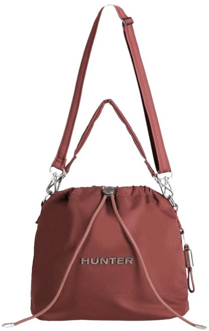 HUNTER BOOTS Premium 尼龍水桶包, 栗棕紅