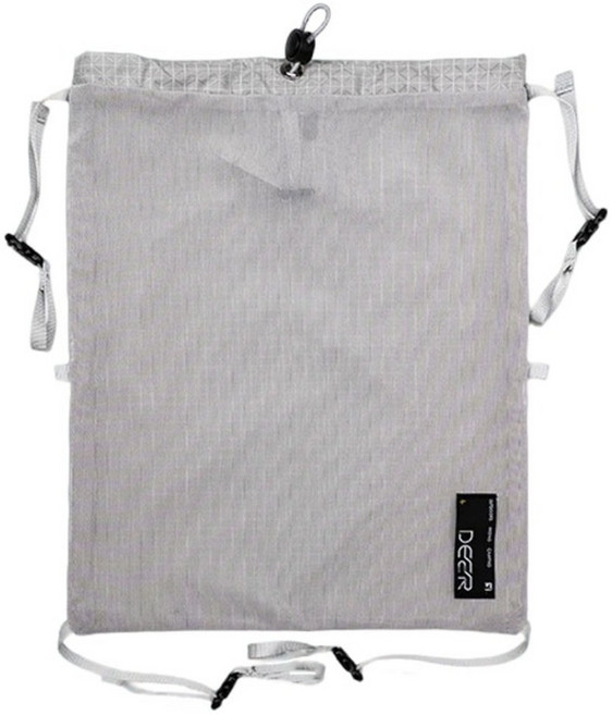 BAI'DEER 白樚 輕量戶外登山包 防潑水雙肩背包 8L, 灰色