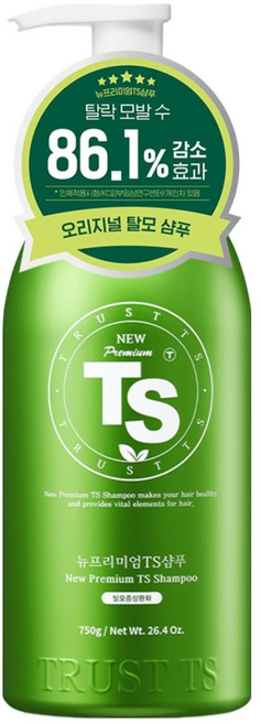 TS 뉴프리미엄 탈모증상완화 TS샴푸, 750g, 1개