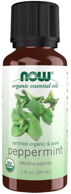 NOW Foods 美國USDA認證純薄荷精油, 1件, 30ml, peppermint