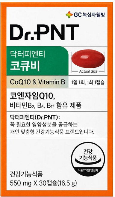 닥터피엔티 코큐비 코엔자임 Q10 비타민B 16.5g, 1개, 30정
