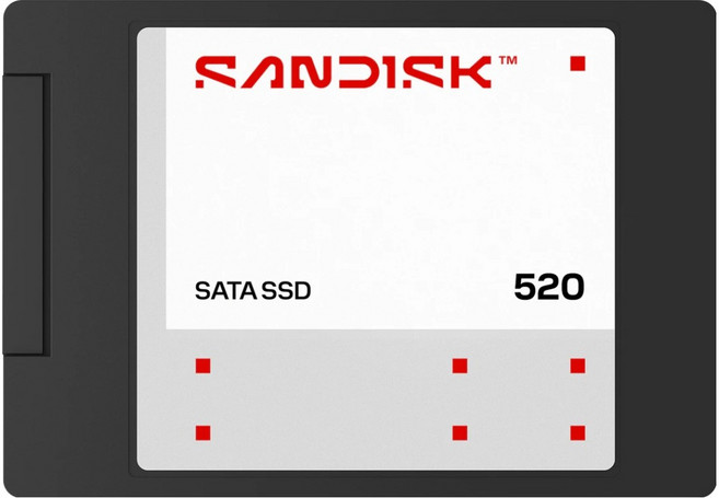 SanDisk 晟碟 520 SATA SSD, SDSS51500GAB-000G0, 500GB