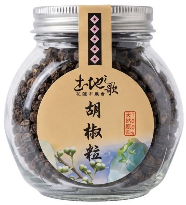 土地之歌 胡椒粒, 100g, 1個