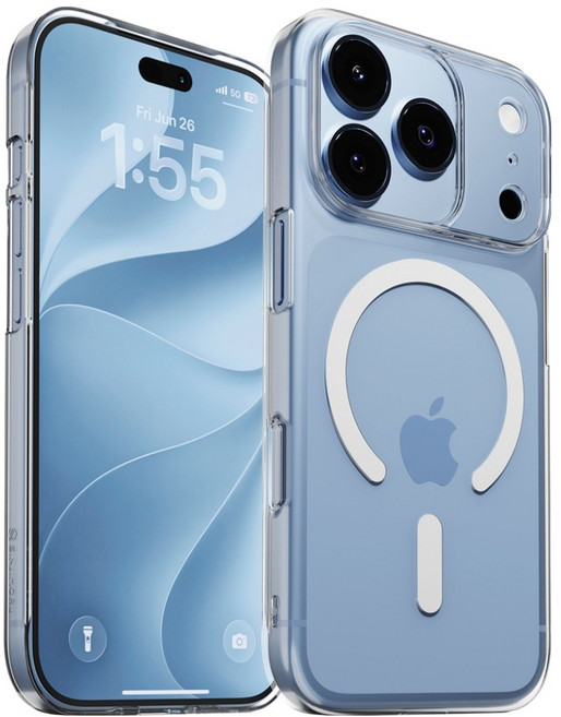 SINJIMORU MagSafe不變色1mm超薄 M AiroFit基本款手機殼 iPhone 18 Pro