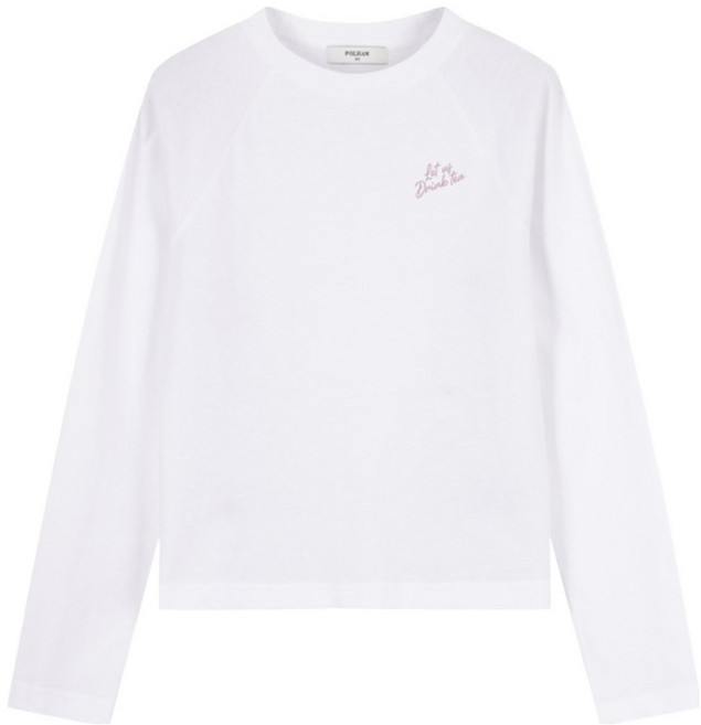 POLHAM 女款 Small Graphic 20支棉 Raglan 長袖T恤 PHF3TS2400