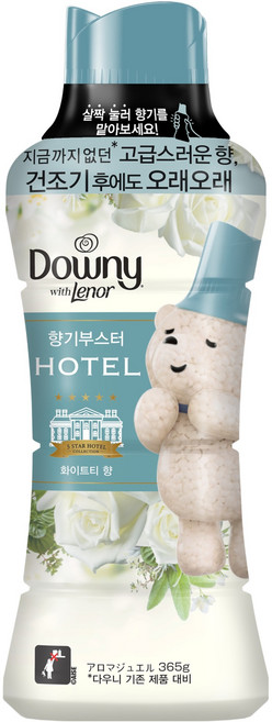 다우니 위드 레노아 향기부스터 화이트티, 1개, 365g