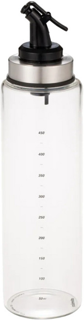 atomico系列 耐熱玻璃按壓式油罐 L 500ml 1個
