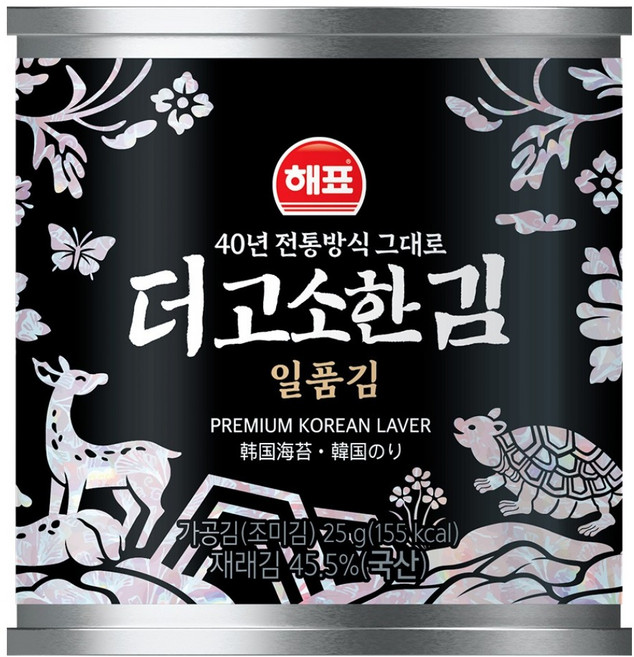 해표 일품김 캔, 25g, 1개