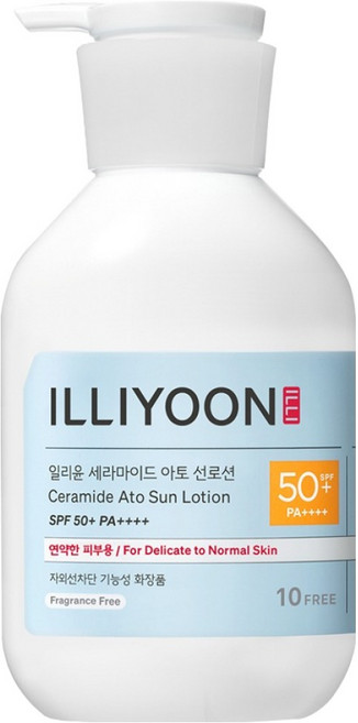 일리윤 세라마이드 아토 선로션 SPF50+ PA++++, 1개, 330ml