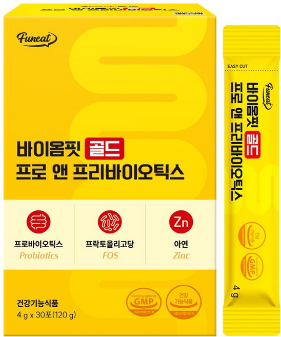 퍼니트 바이옴핏 골드 프로 앤 프리바이오틱스 30p, 120g, 1개