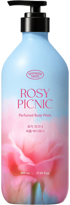 샤워메이트 로지 피크닉 퍼퓸 바디워시, 1개, 800ml
