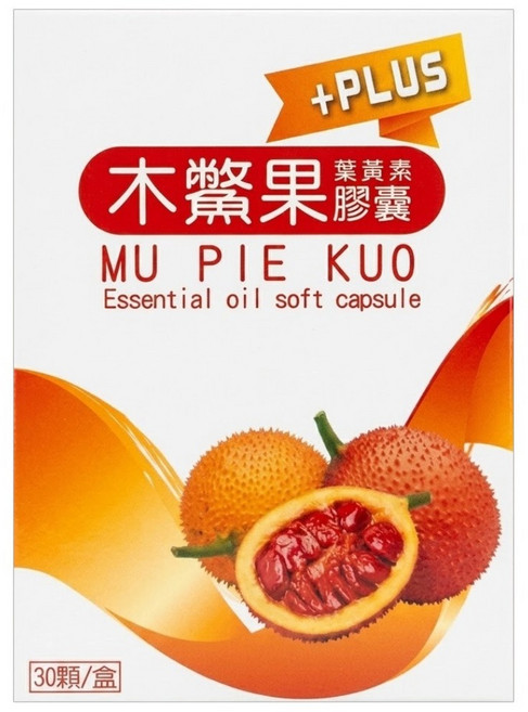 YAYU BIOMED 雅譽生醫 木鱉果葉黃素膠囊, 1個, 30顆