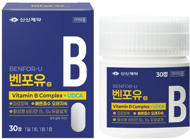 신신제약 벤포유정, 1개, 30정