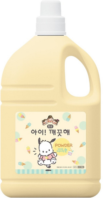 아이깨끗해 포차코 폼 핸드솝 순, 1개, 4.5L