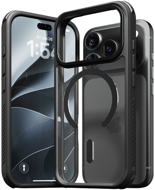 SINJIMORU MagSafe防震360度硬質邊框強化手機殼 iPhone 18 Pro