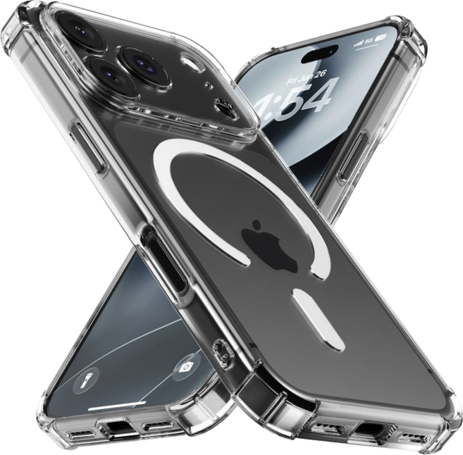 SINJIMORU MagSafe 緩衝強化 4DX 氣墊果凍手機殼 iPhone 18 Pro Max
