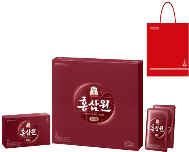 홍삼원 코어 30p, 1개, 1.5L