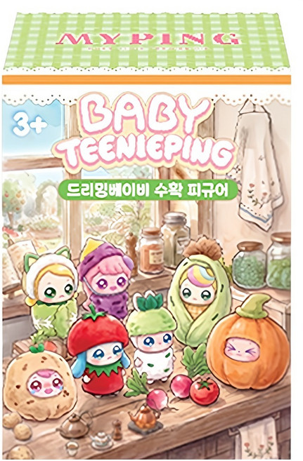 4위 - 캐치티니핑 드리밍베이비 수확 시리즈 피규어 랜덤발송, 1개