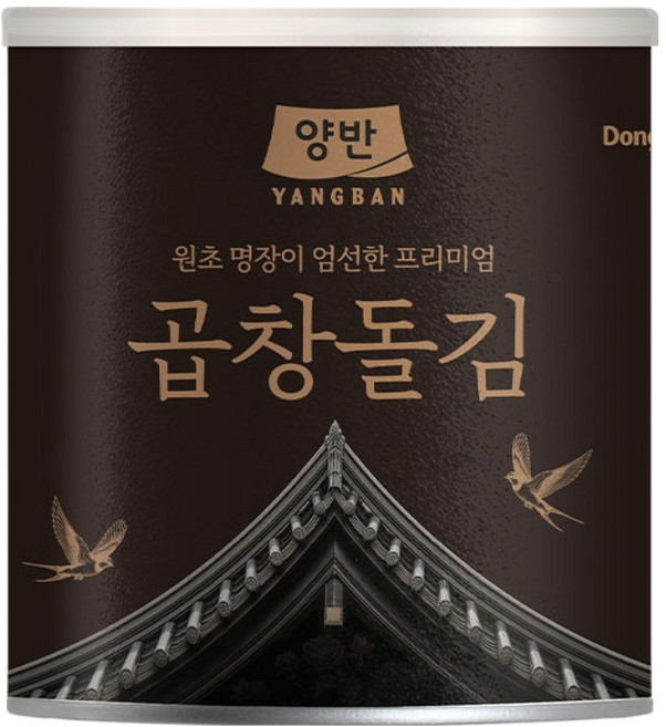 양반 곱창돌김, 25g, 1개