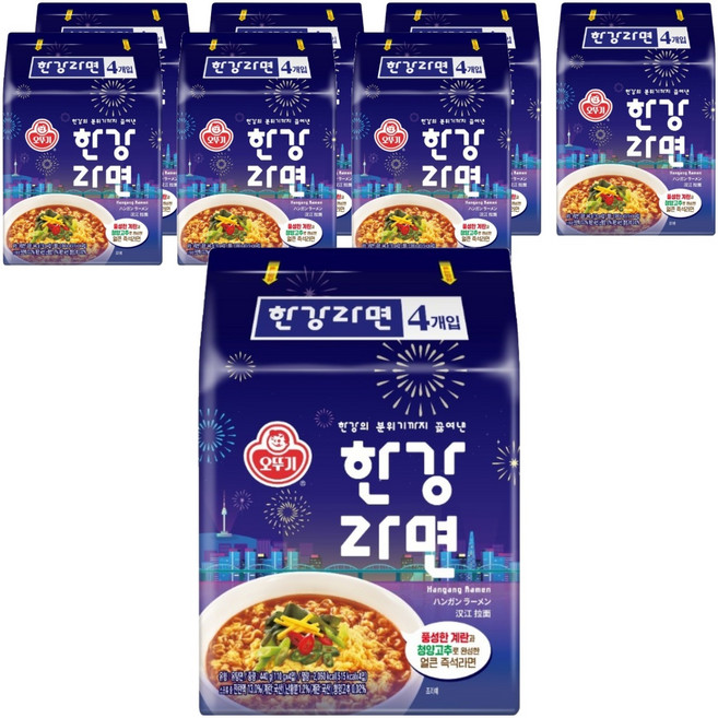 오뚜기 한강라면 110g, 32개