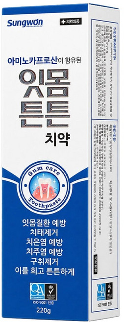 성원 잇몸튼튼 치약, 220g, 1개