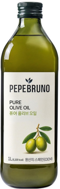 페페브루노 퓨어 올리브오일, 1개, 1L