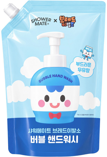 샤워메이트 대용량 버블 핸드워시 윌크 리필, 1개, 900ml