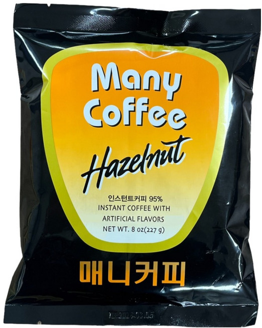 매니 커피 헤이즐넛향 아메리카노, 227g, 1개, 1개입
