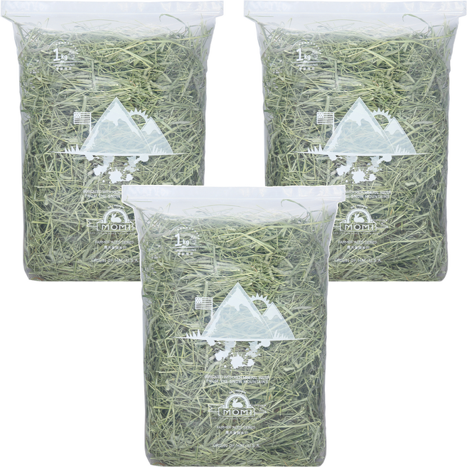 momi 摩米 農夫皇牌一割提摩西草, 1kg, 3包