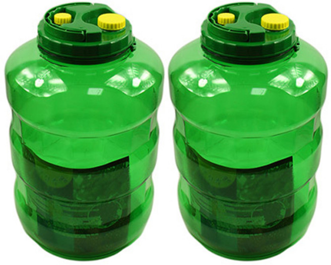 대원기계공업 뉴그린 과실주병 PET + 과일청 발효식품 레시피 세트, 20L, 2개