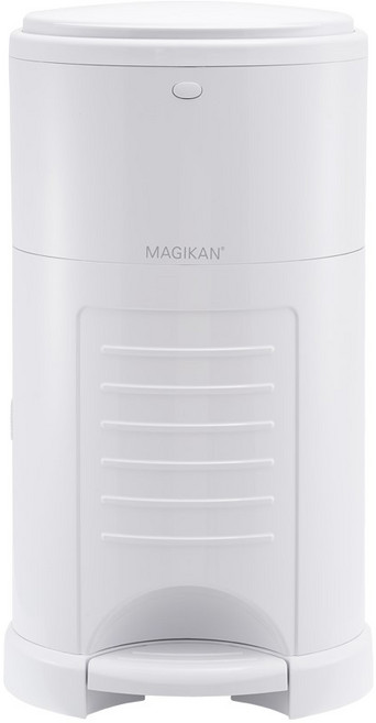 매직캔 옵셋 기저귀 휴지통 20L MO250NSW, 화이트