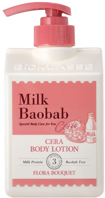 밀크바오밥 퍼퓸 바디로션 플로라부케향, 600ml, 1개