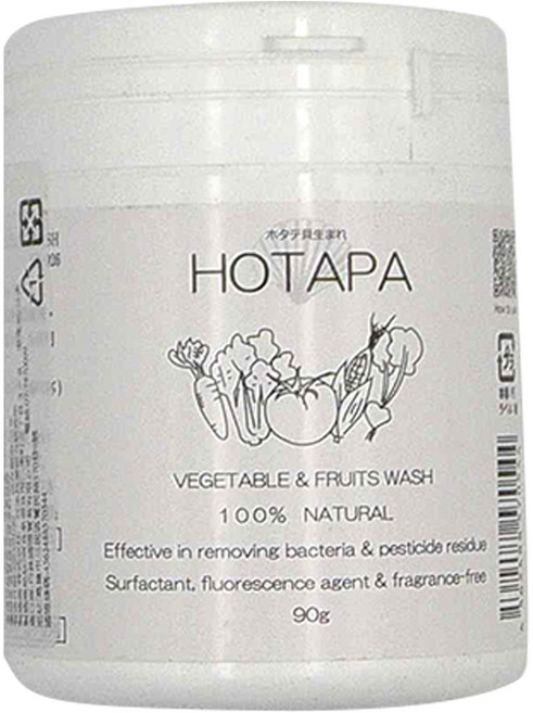 HOTAPA 清潔粉 蔬果用, 90g, 1罐
