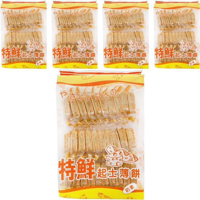 特鮮起士薄餅, 300g, 5袋