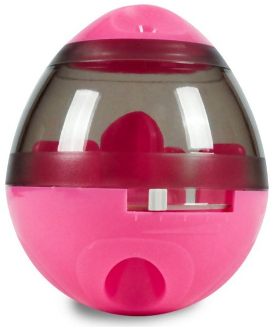 딩동펫 반려견 공룡알 간식볼, 핑크, 1개
