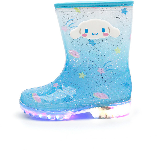 아동용 CH 시나모롤 라이팅 레인부츠