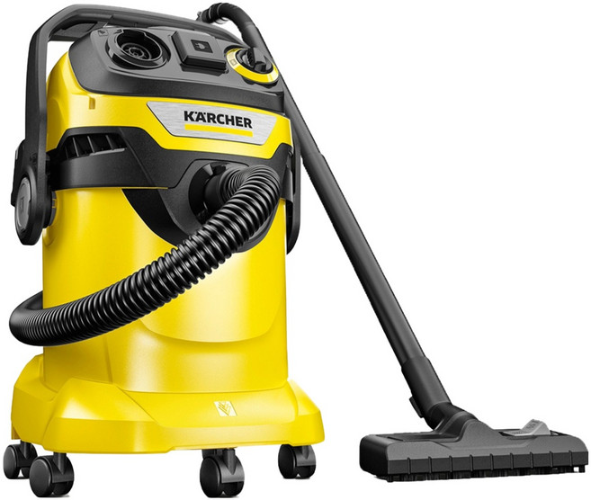 카처 건습식 업소용청소기, WD5PV, 블랙 + 옐로우