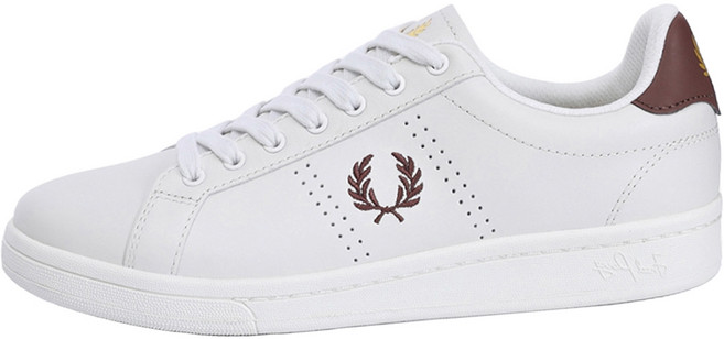 프레드페리 남성용 B721 레더 스니커즈