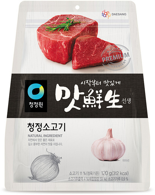 청맛선생 청정소고기 조미료, 120g, 1개