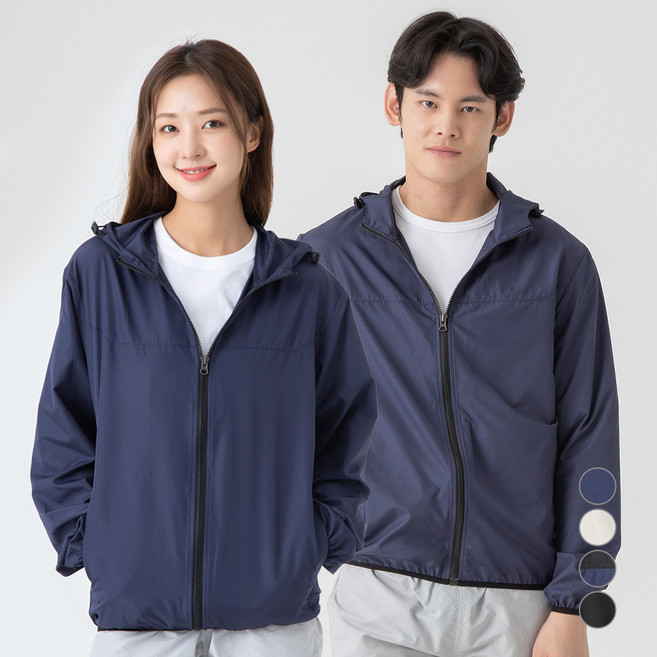 CARET 男女適穿 連帽風衣外套