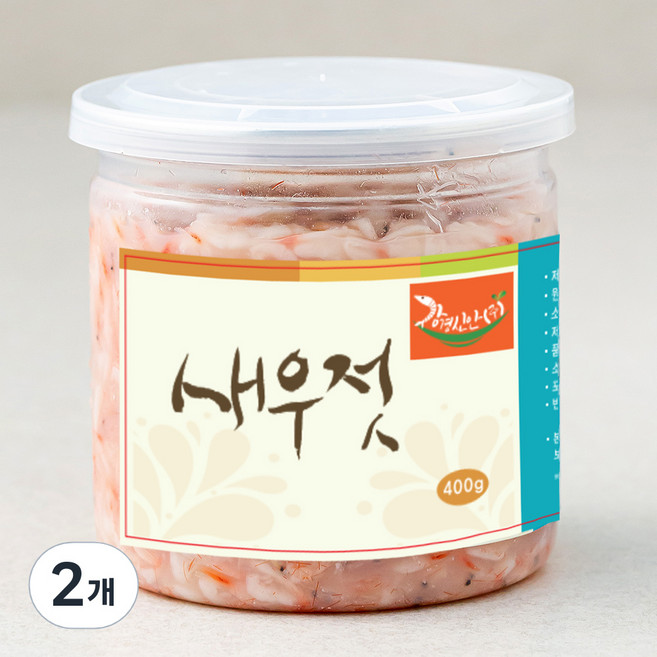 다해식품 오젓 새우젓, 2개, 400g