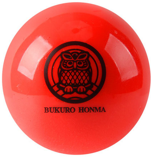 부쿠로혼마 파크골프공 3피스 B3FUPB07, 레드, 1개입, 1개