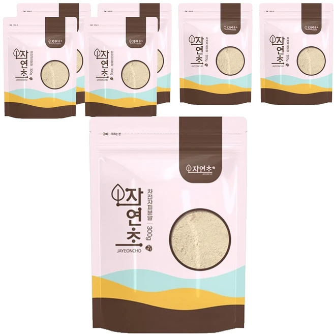 자연초 차전자피분말, 300g, 7개 - 쿠팡