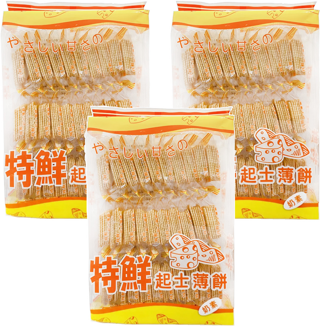 特鮮起士薄餅, 300g, 3袋