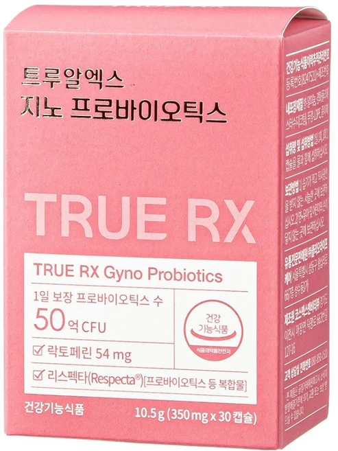 트루알엑스 지노 프로바이오틱스 10.5g, 30정, 1개 - 쿠팡