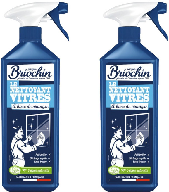 브리오신 유리 세정제, 750ml, 2개