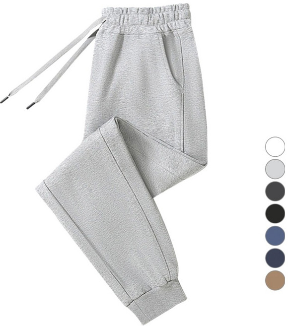 주니데이 남녀공용 심플 조거팬츠