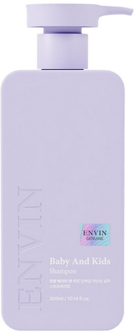 앙방 베이비 앤 키즈 단백질 약산성 샴푸 스트로베리향, 1개, 300ml