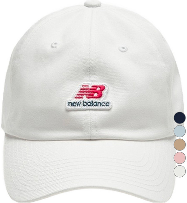 뉴발란스 남녀공용 스택트 와펜 로고 면 볼캡 NBGDFS1103