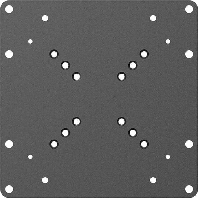 루나랩 베사 확장 브라켓 200 x 100 mm/200 x 200 mm, 블랙, 1개